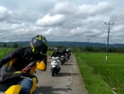 Touring Glory Bikers Ciamis (GBC) Ke Pantai Pangandaran