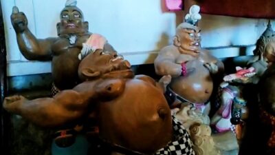 Ukiran Semar Mesir dan Semar Arab, Ternyata Ada Di Citumang Pangandaran