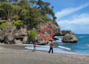 Unik Ukiran Alam Mirip Wajah Manusia Di Pantai Madasari