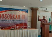 Bupati Pangandaran Jeje Wiradinata Membuka Musorkab III KONI Pangandaran 2021