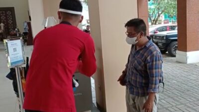 Hasil Patroli Rutin Pelaku Usaha Di Obyek Wisata Pangandaran Sudah Terapkan Barcode Peduli Lindungi