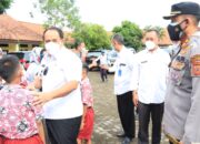 Vaksinasi Merdeka Untuk Anak Di SDN 1 Babakan Pangandaran