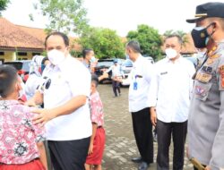 Vaksinasi Merdeka Untuk Anak Di SDN 1 Babakan Pangandaran
