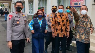 Wakapolda Jabar Brigjen Pol. Bariza Sulfi Meninjau Gedung Setda Pangandaran, Untuk Kantor Mapolres Persiapan