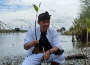 Ketua DPRD Pangandaran Tanam Ribuan Pohon Di Pantai Cemara Karangtirta