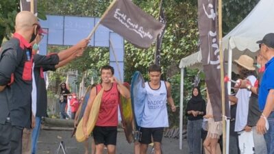 Kompetisi Surfing,South Coast Singles Batukaras Resmi Dibuka Ketua Umum KONI Pangandaran Agus Mulyana,ST