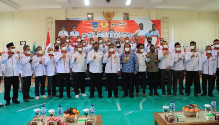 Pengurus KONI Pangandaran 2021-2025 Resmi Dilantik,Gaspolll Persiapan Porprov XIV Jabar 2022