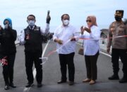 Jembatan Merah Pantai Timur Pangandaran Diresmikan Gubernur Jawa Barat