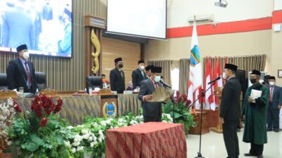 Pengucapan Sumpah/Janji PAW Anggota DPRD Pangandaran Dari PPP