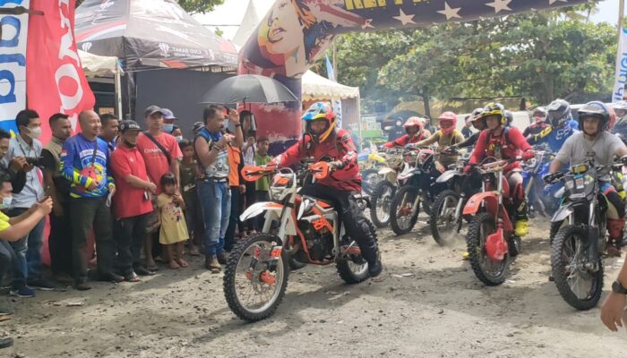 Adventure Gebyar Vaksin 2022 Upaya Komunitas Otomotif Pangandaran Promosikan Pariwisata