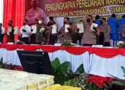 Polisi Ungkap 1,196 Ton Sabu Di Pantai Madasari,Kapolri Pimpin Konferensi Pers