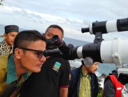 Hasil Rukyatul Hilal Tidak Terlihat Dari Pantai Keusik Luhur Pangandaran