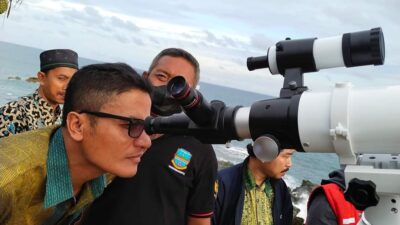 Hasil Rukyatul Hilal Tidak Terlihat Dari Pantai Keusik Luhur Pangandaran