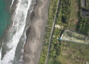 Hasil Pemotretan Dari Atas Kawasan Pantai Bojong Salawe Gunakan Pesawat Tanpa Awak