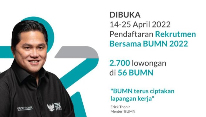 Rekruitmen Bersama BUMN 2022,Warga Pangandaran Yang Berminat Cepetan Daftar