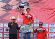 Kejuaraan Bupati Cup Open 2022 Motocross,Crosser Okta Racing Team Juara Umum Pemula