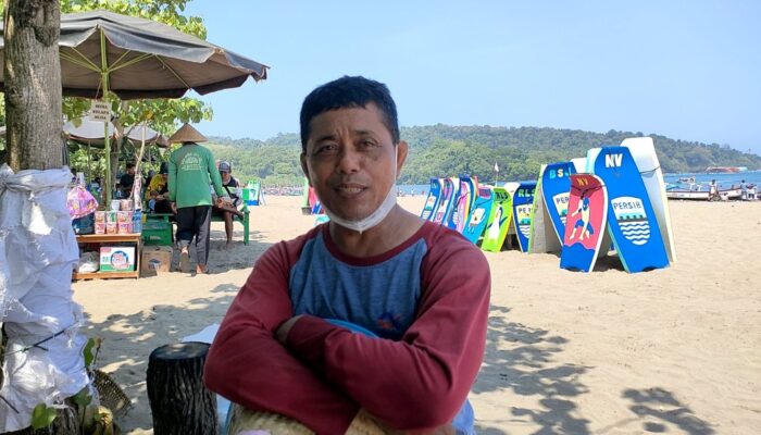 Libur Lebaran 2022 Membawa Berkah Bagi  Pelaku Usaha Wisata Pantai Pangandaran