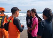 Wisatawan Terseret Arus Di Pos 5 Pantai Barat Pangandaran Belum Diketemukan