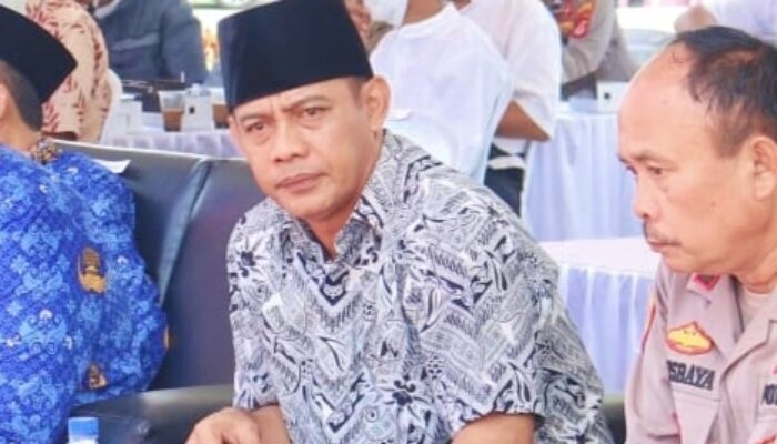 Ketua DPRD Pangandaran Asep Noordin Hadiri Halal Bi Halal PGRI