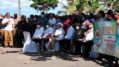 Aksi Damai Peduli Lingkungan,Dukung Kebijakan Larangan Penangkapan Benih Baby Lobster