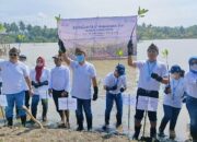 Peduli Pelestarian Lingkungan, Bank bjb Tanam 2061 Pohon Mangrove Di Tanjung Cemara Pangandaran