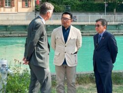 Ridwan Kamil Bertemu Warga Bern Swiss Yang Membantu Adik Eril Naik Ke Darat Saat Di Sungai Aare