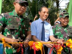Wakasad Letjen TNI Agus Subiyanto Resmikan Jembatan Gantung Simpay Asih Cijulang Pangandaran