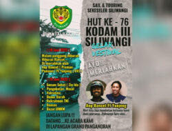 HUT Ke-76 Kodam III-Siliwangi Hadirkan Bintang Sinetron Preman Pensiun Di Pangandaran,Catat Tanggalnya