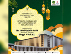 PBNU Menetapkan 1 Juli 2022 Awal Dzulhijjah 1443 H, Hasil Sidang Isbat Kemenag Idul Adha 10 Juli 2022