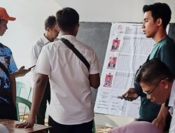 Hasil Sementara Penghitungan Suara Pilkades Desa Legok Jawa Cimerak, Unggul Nomor Urut 1