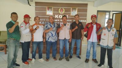 Jelang Porprov XIV Jabar 2022,KONI Pangandaran Kunker Ke 6 Konida