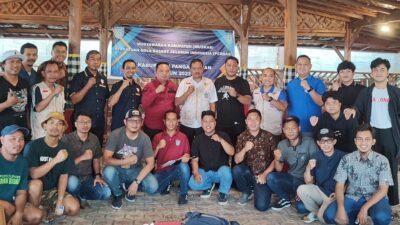 Sarlan,S.IP Nahkodai Perbasi Pangandaran Periode 2022-2026