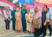 Ibu Bupati Pangandaran Apresiasi Ide Kreatifitas Warga Membuat Lorong Merah Putih