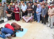Bupati Jeje Wiradinata Resmikan Jembatan Sintok,Camat Kalipucang Sujud Syukur