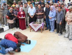 Bupati Jeje Wiradinata Resmikan Jembatan Sintok,Camat Kalipucang Sujud Syukur