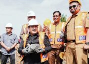 Peletakan Batu Pertama Pembangunan Jalan Lintas Pesisir Pantai Selatan Pangandaran