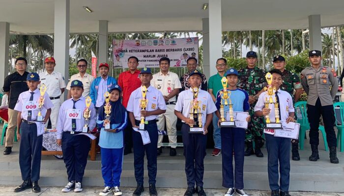 Komandan Terbaik LKBB Marlin Juara 2022 Diraih SMPN 2 Padaherang dan MA Darul Istiqomah