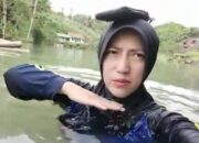 Akses Jalan Terendam Banjir Di Cigugur Pangandaran,Tagana dan Polairud Kirim Bantuan Perahu Karet