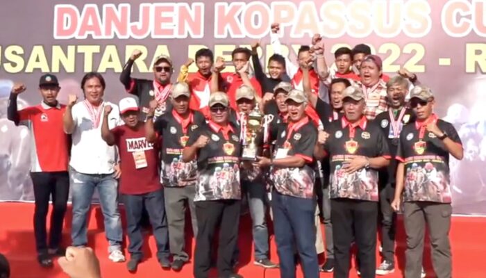 Daftar Juara Kejurnas Pacuan Kuda Danjen Kopasus Cup Nusantara Derby 2022 Round II