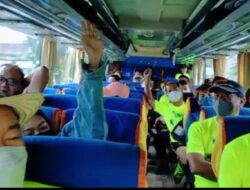 Rombongan 31 Bus Pariwisata Pan Asia Hash 2022 Telah Tiba Di Pangandaran