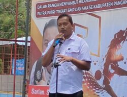 Ketum KONI Pangandaran Apresiasi Kepengurusan Basket,Baru Di Lantik Gaspol Gelar Event