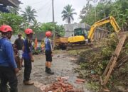 BBWS Citanduy Turunkan 2 Alat Berat Evakuasi Longsoran Di Desa Pamotan Pangandaran