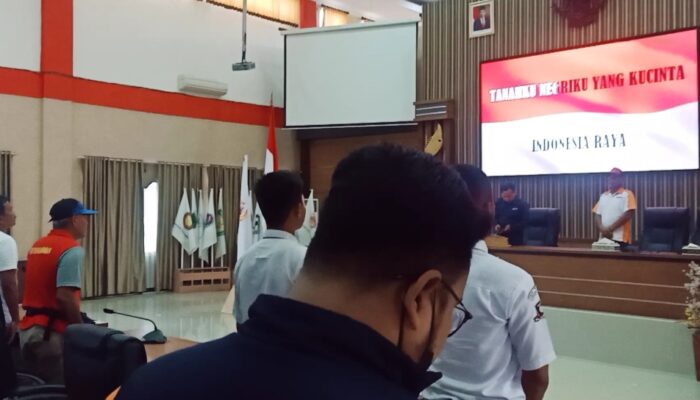 Porprov XIV Jabar 2022, Gladi Bersih Pengukuhan dan Pelepasan Kontingen Kabupaten Pangandaran