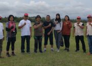 Ketum KONI Pangandaran Kunjungi Atlet Terjun Payung Porprov XIV Jabar 2022