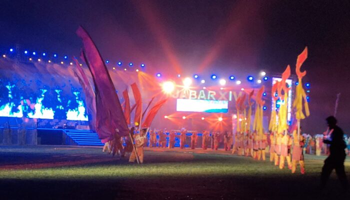 Gebyar Opening Ceremony Porprov Jabar 2022 Meriah