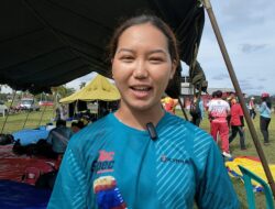 Brigita Diva Amalia Yuliantoro Siswi Penerjun Payung Kelas Dunia Naila Novaranti,Perdana Di Porprov Jabar 2022