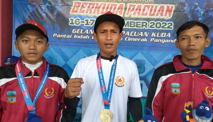 Porprov Jabar 2022 Berkuda Pacu Pangandaran Raih 2 Emas 3 Perunggu