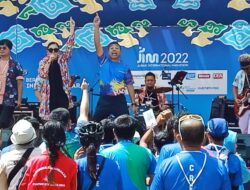 Lia AFI Meriahkan Jabar International Marathon 2022 Di Pantai Pangandaran