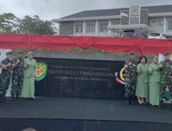Kasdam III Siliwangi Resmikan Makodim 0625 Pangandaran