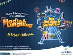 Akhir Tahun Nabung di bank bjb,Banyak Pilihan Hadiah Langsung